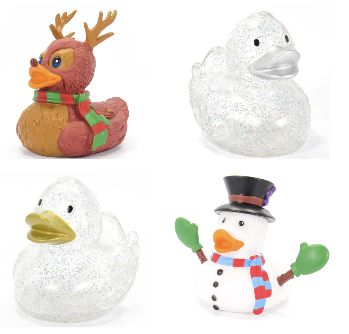 Holiday's Rubber Duck Collection- NEW Glitter Styles Holiday's Rubber Duck Collection- NEW Glitter Styles